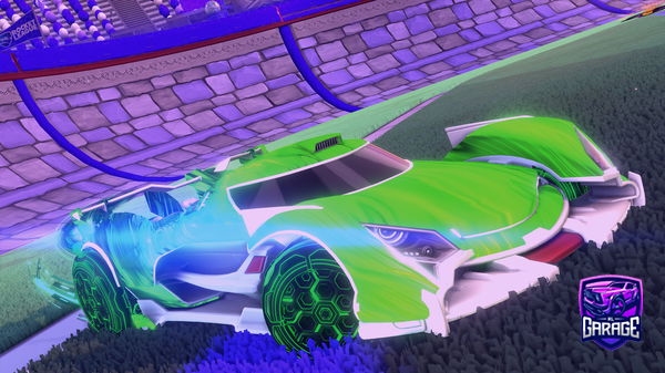 A Rocket League car design from Moonlight1015512