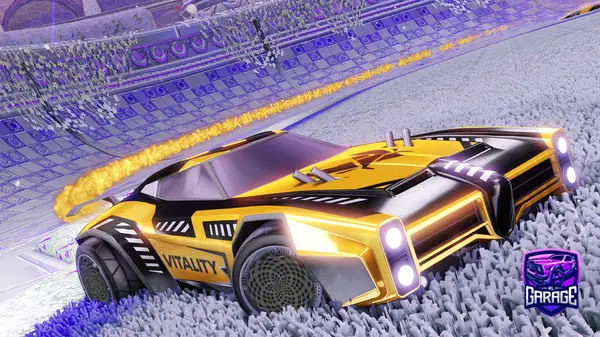 A Rocket League car design from RXL-AIM7-RubenNL