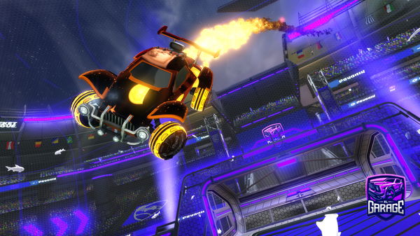 A Rocket League car design from BurntSiennaEndo