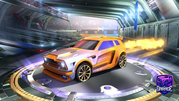 A Rocket League car design from goncalopor