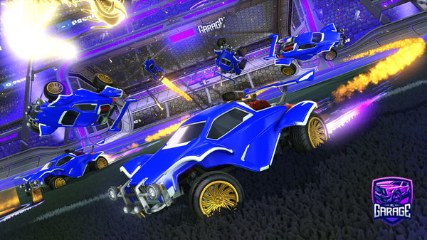 A Rocket League car design from GHo_X_ST