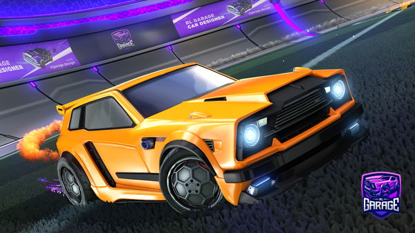 A Rocket League car design from SKYBLUEARMY