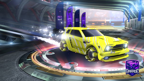 A Rocket League car design from Jakkalops