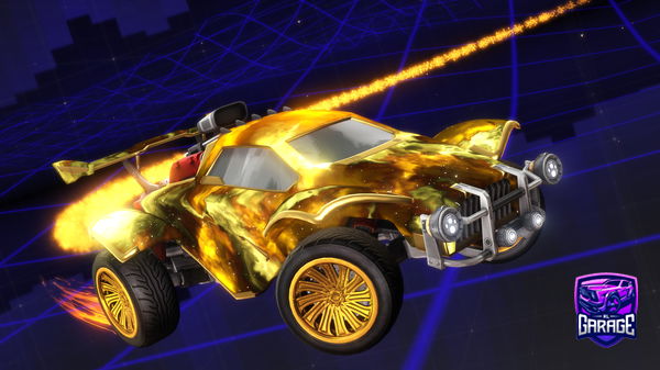 A Rocket League car design from GraNoahBar4092