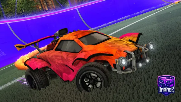 A Rocket League car design from FIREone62