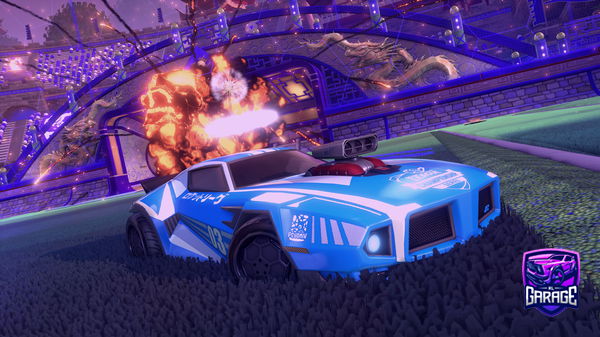 A Rocket League car design from Zabbari09