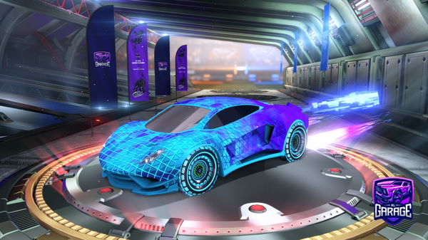 A Rocket League car design from ApplesRsorry