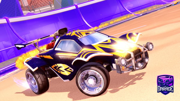 A Rocket League car design from Joshsyboshy