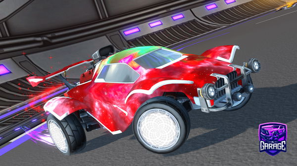 A Rocket League car design from Sughino