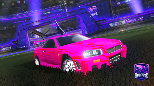 A Rocket League car design from creyzoll