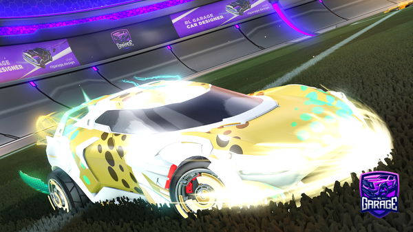 A Rocket League car design from ItsGiuze