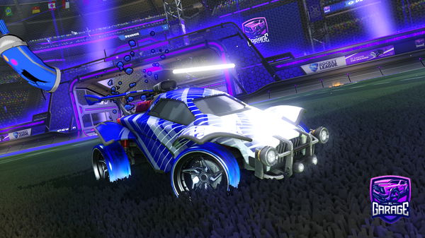 A Rocket League car design from LBK806