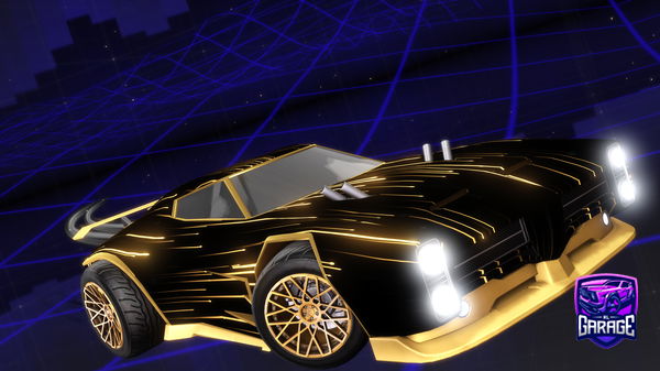 A Rocket League car design from McGsus