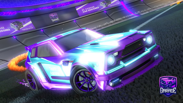 A Rocket League car design from Kibarl