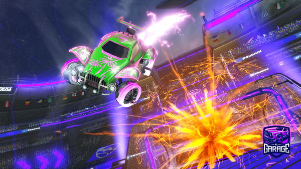 A Rocket League car design from R4PTOR34