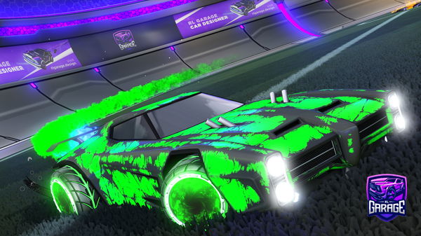 A Rocket League car design from LRH-Ninjaaahhh