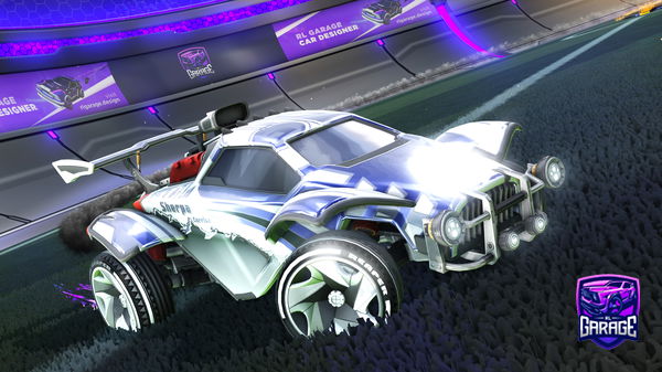 A Rocket League car design from VaveAtomic