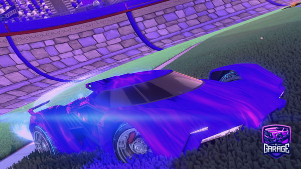 A Rocket League car design from iwarok_9