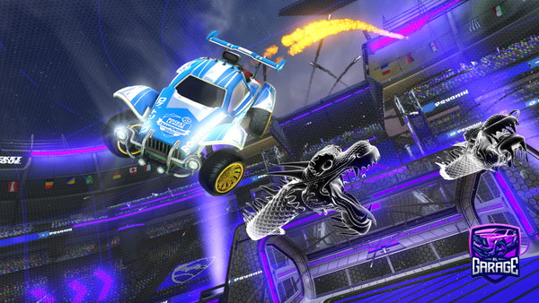A Rocket League car design from No4k60