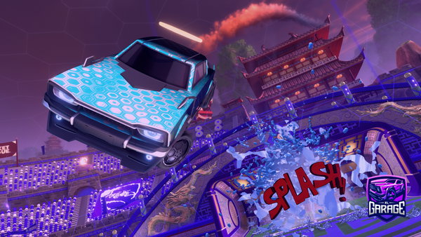 A Rocket League car design from Xxcullen__