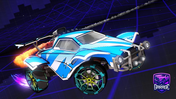 A Rocket League car design from ryRL_YT
