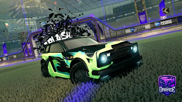 A Rocket League car design from Sn0wSt0rmRL