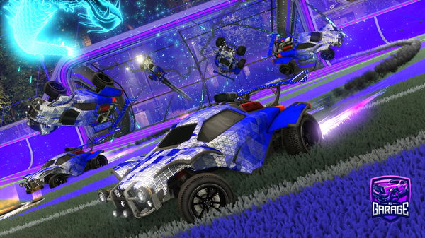 A Rocket League car design from Auth3Nt1c