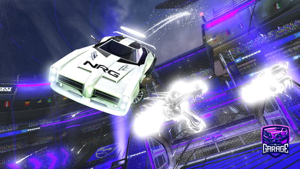 A Rocket League car design from TTV_GoatJBM