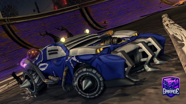 A Rocket League car design from Loddi