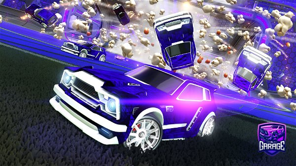 A Rocket League car design from Kendylymo