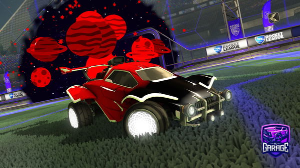 A Rocket League car design from cosmos69