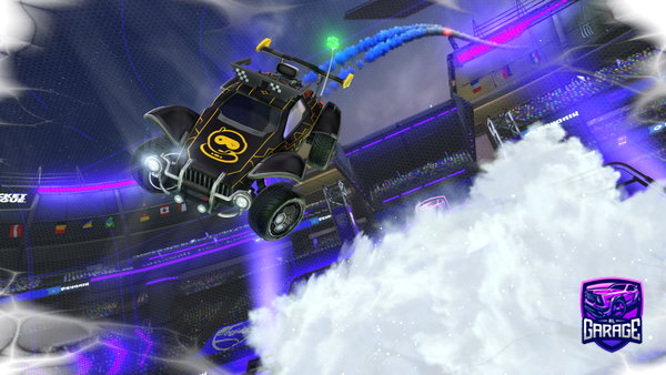 A Rocket League car design from villegamere01