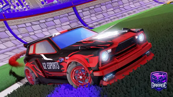 A Rocket League car design from _Notmondo_