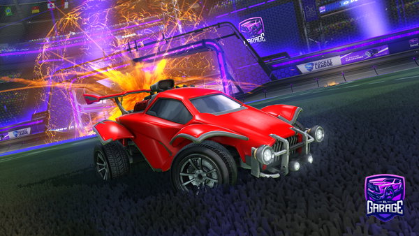 A Rocket League car design from sykebatel