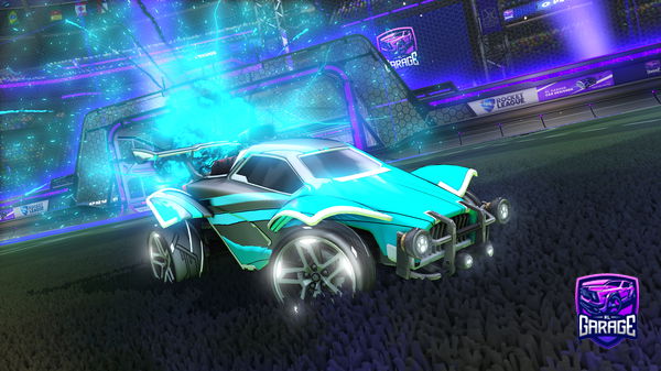 A Rocket League car design from techa-vatehatech