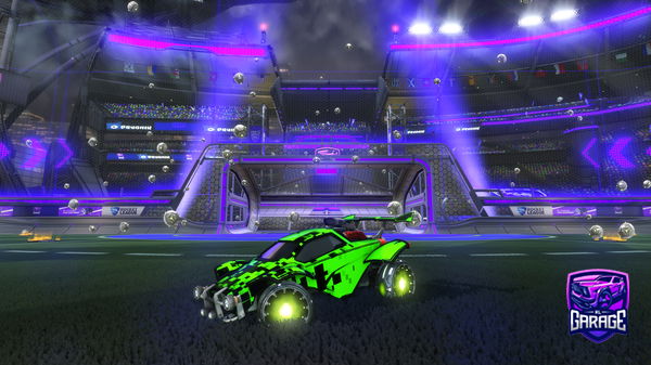 A Rocket League car design from Walkingdead09