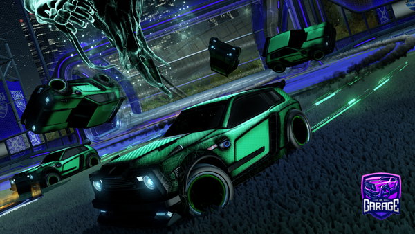 A Rocket League car design from Ximost