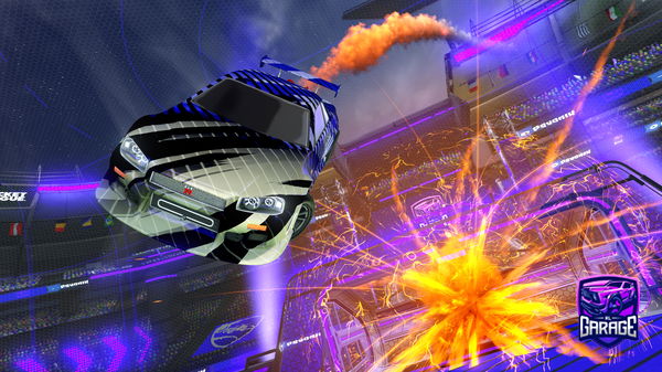 A Rocket League car design from alf0n09