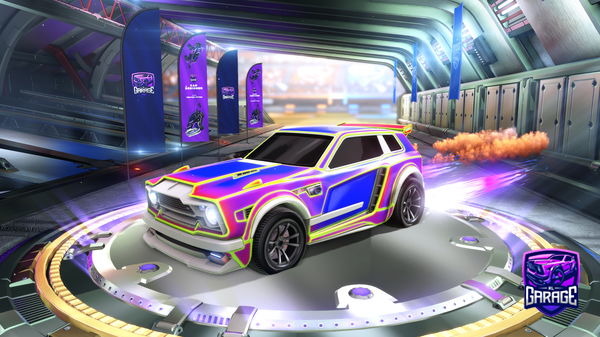 A Rocket League car design from LRDO_OneMileAway