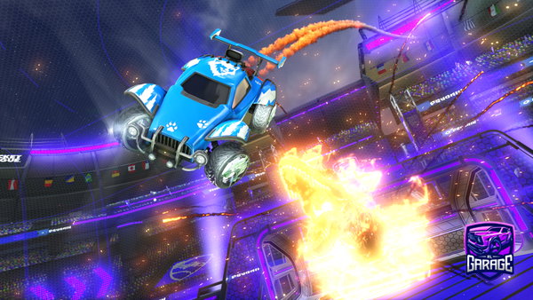 A Rocket League car design from Dani25junior
