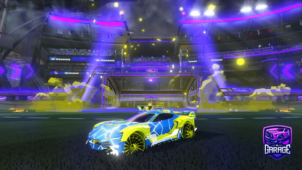 A Rocket League car design from lilchaos18