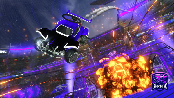 A Rocket League car design from L3onix1024