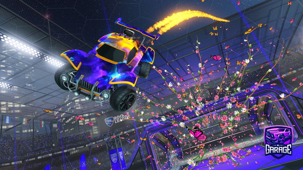 A Rocket League car design from Blzzrd