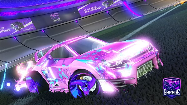 A Rocket League car design from EndeRL