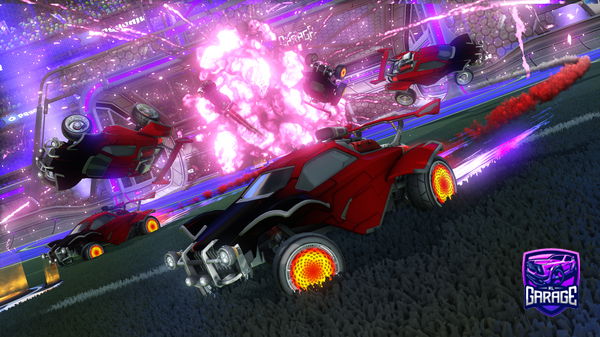 A Rocket League car design from Skullstrats