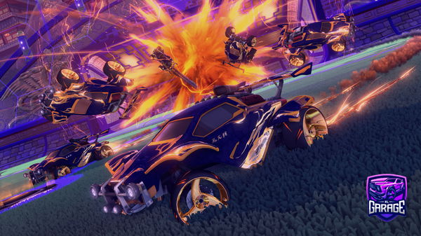 A Rocket League car design from ETLdarkfire