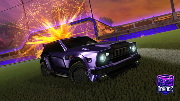 A Rocket League car design from xottikmw