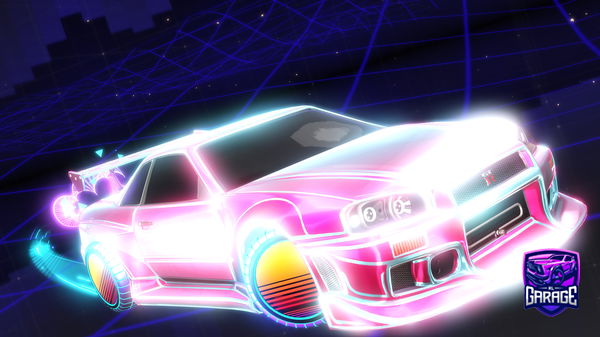 A Rocket League car design from Coconutderagol