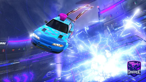 A Rocket League car design from robus940sf