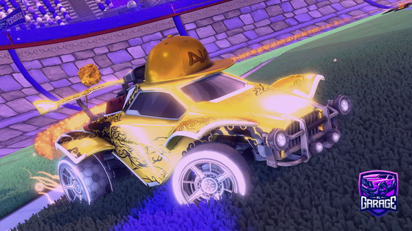 A Rocket League car design from Tjena11